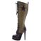 LegAvenue/レッグアベニュー★Militia 5 Knee High Pu Boot★アーミー★ニーハイブーツ