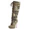 LegAvenue/レッグアベニュー★Sergeant 4.5 Canvas Camouflage Knee High Lace Up★迷彩★ブーツ